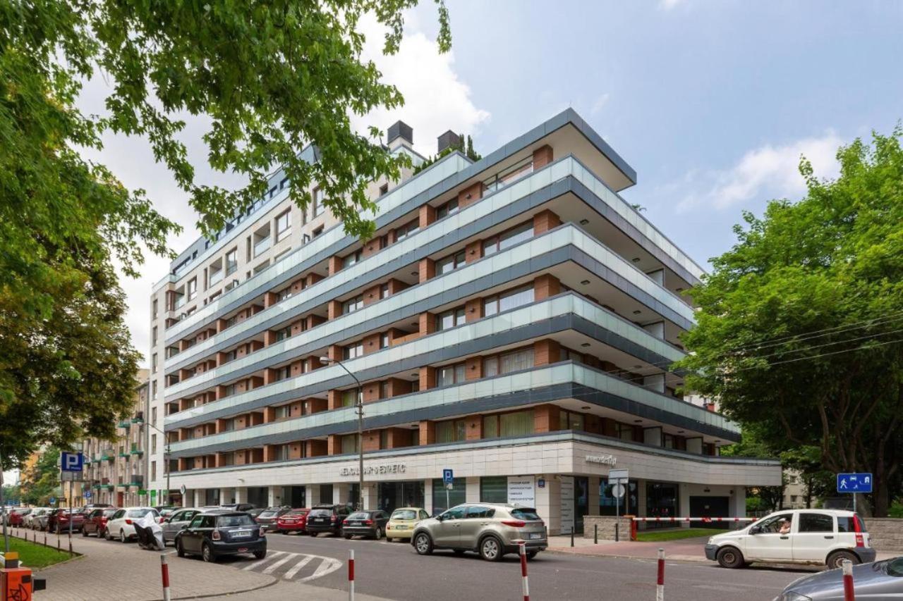 Modern Apartment Near Hilton Varsóvia Exterior foto